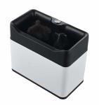 Commercial Electric Coffee Portafilter Cleaner with 2.0L Drum Capacity and 12V