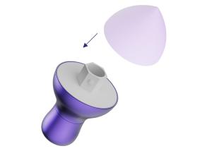 China Customized Facial Cleansing Electric Brush Massager With Design Patent Oem factory
