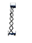 3Kw with 450Kg Loading Reaching Height 12m Motorized Scissor Lift