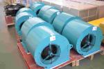 Single Phase 6pole Double Inlet Centrifugal Fan 250mm Blade