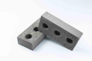 China Antique Texture Grey Brick With 3 Holes factory