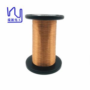 China UEW 0.35mm Soldering Enameled Wire Hot Air Self Adhesive Magnet Winding Copper factory