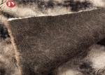 Gray Two Tone Faux Fur Fabric Sewing Costume Shag Fluffy Fur Imitation 900gsm