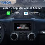 7 Inch Android Cars Head Unit 1920*720 For Chrysler / Dodge / Jeep