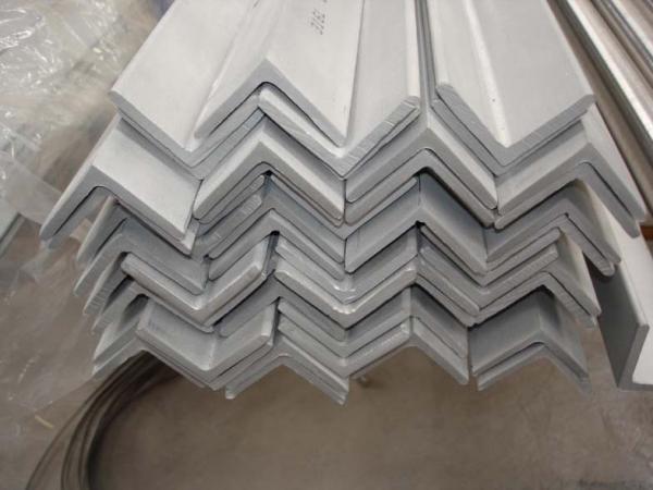 201 Pickled Stainless Steel Angle Bar Brackets Unequal ASTM A479 for industry