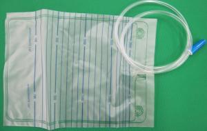 China URINE BAG/DRAINAGE BAG PVC DISPOSABLE WITHOUT OUTLET 2000ML factory