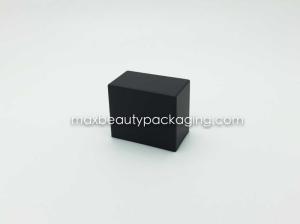 China N-2056 UV coating matte black square nail polish cap nail polish packaging double cap plastic cap and flat brush factory