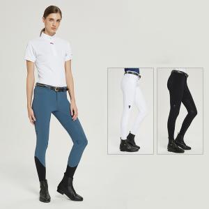 China Custom Non Slip Horse Riding Breeches Pants Four Way Stretchable Grip Quick Dry factory