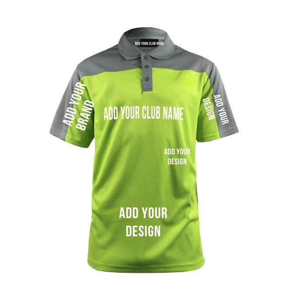 Customized Printing Polyester Sublimation Men's Polo Shirt for F1 Jersey