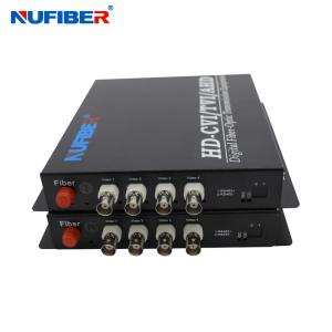 China NF-4V1D-1080P-T/R-F20 4BNC Fiber Coaxial Video Converter HD Fiber Video Converter factory