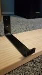 Customized Packing 125x100mm Joggle Joint Box Gutter Fascia Bracket with Carbon