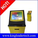 Ticket vending kiosks thermal printer and finger print reader custom kiosk