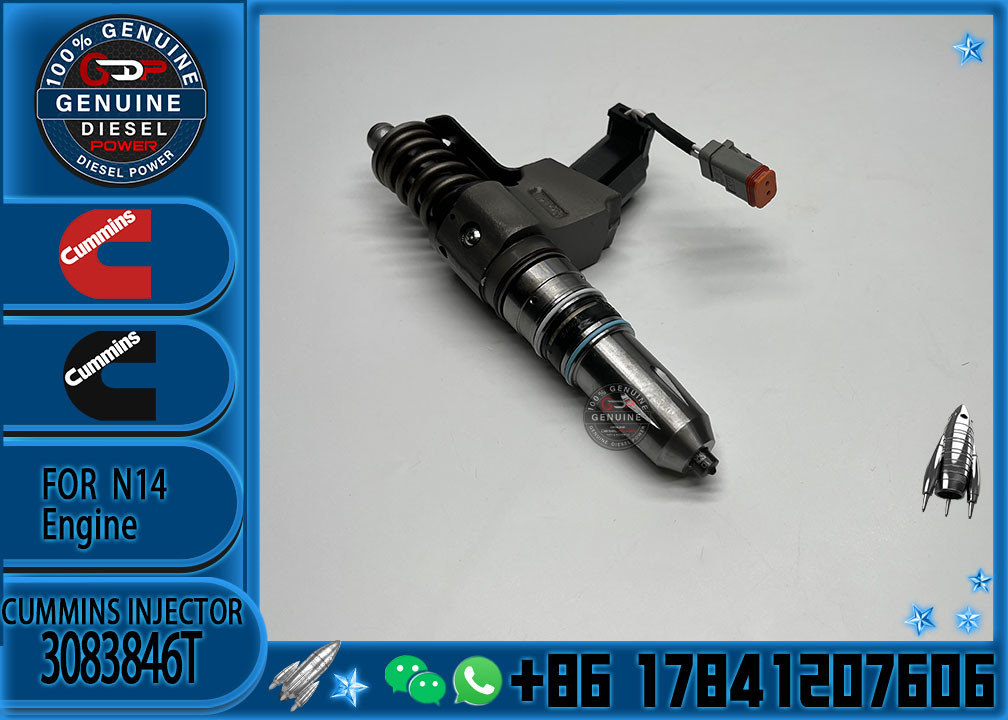 Common rail diesel fuel injector 3411767 3083846T for Cummins N14 engine