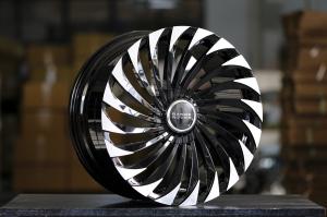 China 5x120 OEM Customized Forged Alloy Wheels 21 Inch 21X9.5 72.56 VIA factory