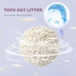 Lavender Flushable Tofu Cat Litter OEM ODM Clumping Clean Bulk