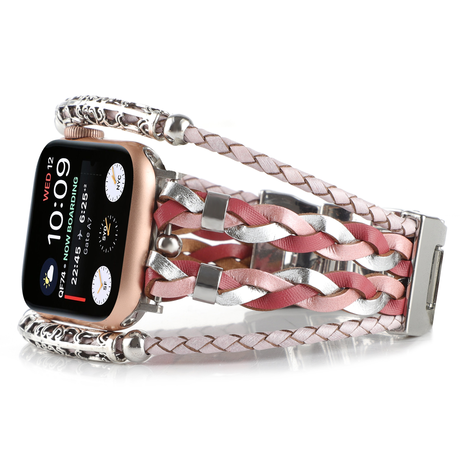 DHL.UPS.FEDEX.EMS Trendy Zou Chrysanthemum Decorative Smart Watch Band