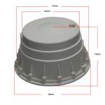 Protection Cable Pipe ABS 130mm Flood Light Housing