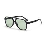 BSCI 149MM Oversized Retro Square Sunglasses Women UV400 Big Gradient Polarized