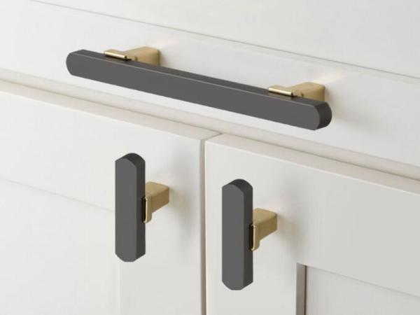 Rose Gold Kitchen Knobs and Handles Kitchen cabinet pulls and handles 192mm