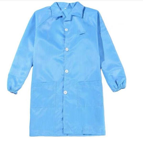 Antistatic Smock Reusable garment ESD cleanroom coverall antistatic uniform esd