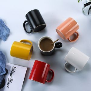 11 Ounce Ceramic Mug Cup For Tea Cocoa Mulled Drinks