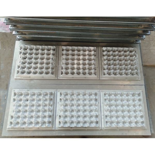 China Customized 30 Holes Pulp Mold Aluminum Moulded Paper Pulp factory