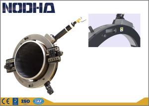 China Split Frame Air - operated Pipe Cold Cutting Beveling Machine for Power Plant factory