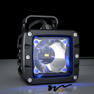 China 30W RGB Led Pod Work Light Vehicle LED Work Lights 5000K-5700K factory