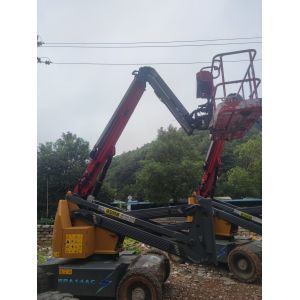 China Sany 14-meter Electric Articulating Boom Lift (Model SPA14AC) factory