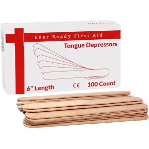 China First Aid Wood 6 Tongue Depressors, Medical, All Purpose, Crafts - 500 Count on sale