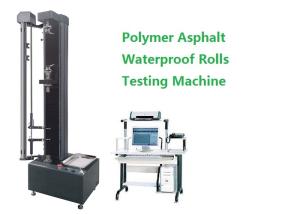 China Polymer Asphalt Waterproof Rolls 400W UTM Universal Testing Machine factory