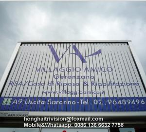 China aluminium alloy rolling board media outdoor aluminum china trivisions factory