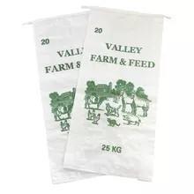 China aggregate Printed Bopp Packaging Bags stitched Puncture Resistant factory