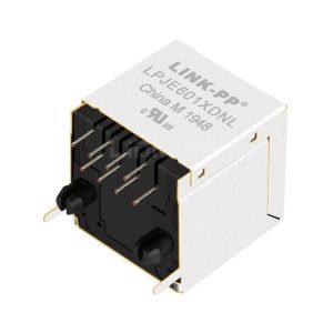 LPJE601XDNL RJ45 Vertical Modular Jack 8P8C without Magnetics Transformer