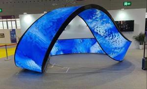 China Lightweight Flexible Creative LED Display With Meanwell Power Supply 6000 Nits factory