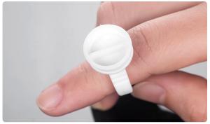 China Small Plastic Tattoo Accessories , Permanent Makeup Pigment Ink Cup factory