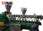 Auto Parallel Twin Screw Plastic Extruder / Dual Screw Extruder For Granules
