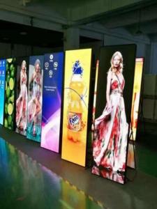 China Shopping Mall P3 Electronic Poster Display , Led Video Display With Wifi/3G/4G Controller factory