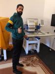 Top computer embroidery machine HO1501N holiauma hat t-shirt flat embroidery