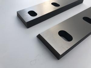 China PET Bottle Scrap Recycling Crusher Blades DC53 Material factory