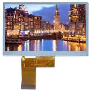 China 480*272 Sun Readable LCD Display 500nits 5 Inch High Brightness Display factory