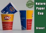 180ml Food Grade Cold Drink Cups Colorful For Frozen Yogurt / Ice Cream