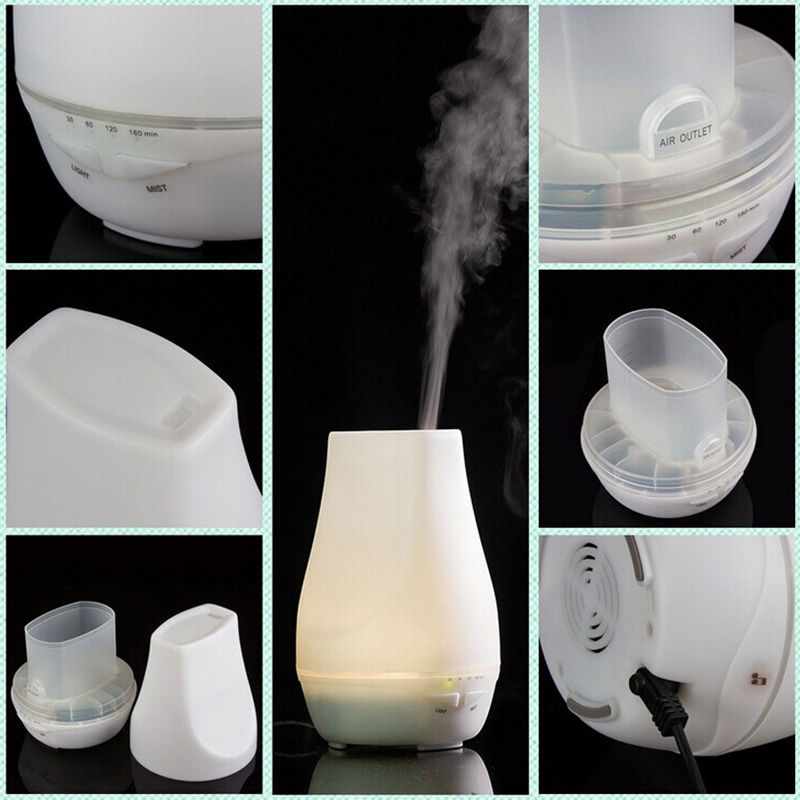 Vase Shape 100ml Essential Oil Diffuser And Humidifier