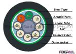 SM / MM Outdoor Fiber Optic Cable 96 Core Fiber Optic Cable With Steel Tape