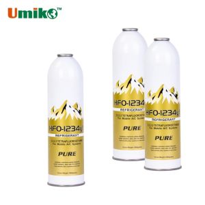 China HFO-1234yf Ac Cooling Gas 1kg HVAC Refrigerant Gas Advanced Customize factory