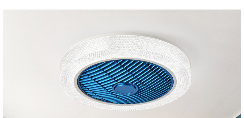 Ultra-Thin LED Ceiling Fan Lamp for Modern Home Optimal Comfort Invisible Fast Heating for Bedroom Dining Room Simple Living