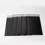 Ultralight Black Plastic Mailer Shipping Bags Moistureproof Biodegradable