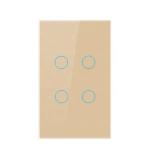 2.4GHz Tuya 4 Gang Smart Light Switch EU 3 Gang Wifi Light Switch