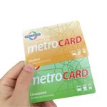 Metrocards Contactless RFID Bus Travel Card for Public Transportation Ticket
