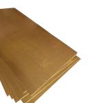 ASTM Brass Thick Plate , Laser Cutting Brass Sheet SGS ISO certificate